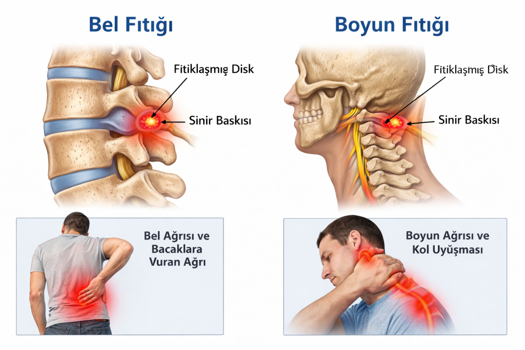 bel ve boyun fıtığı